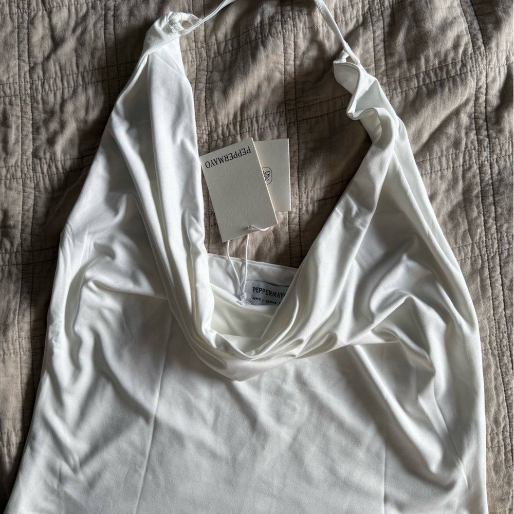 Peppermayo Elegant White Chemise